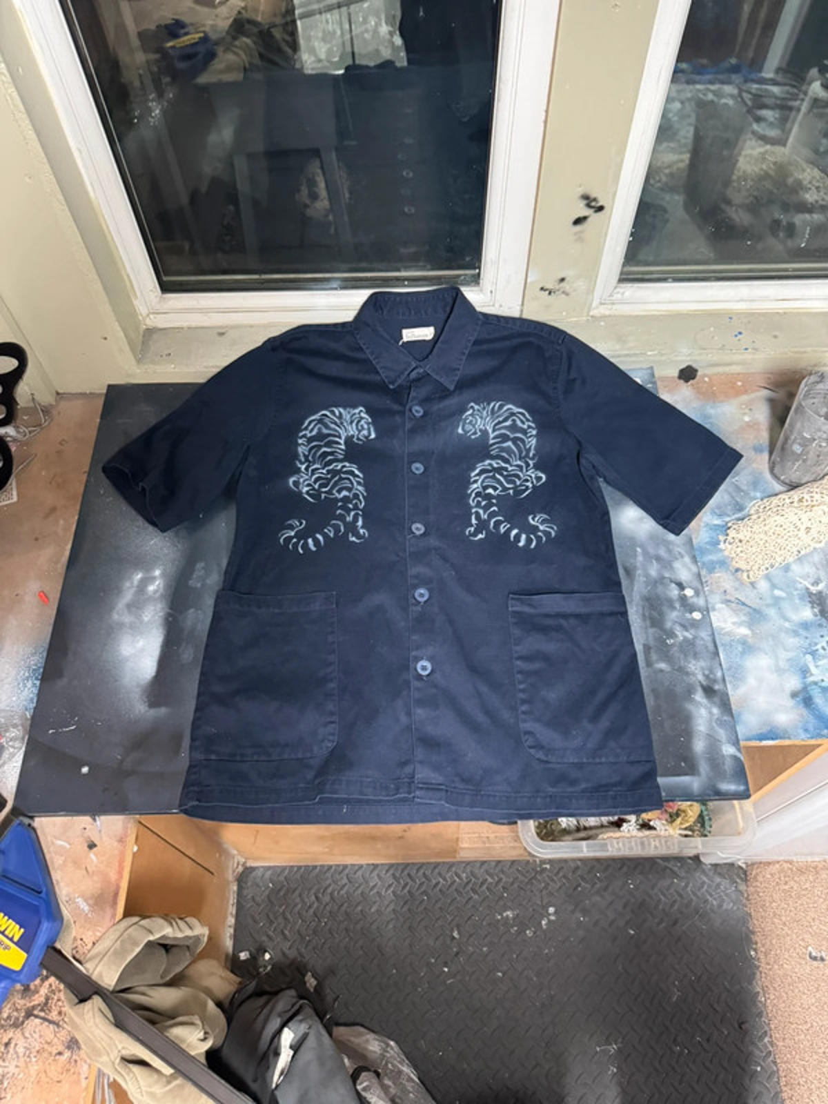 Custom painted shirt