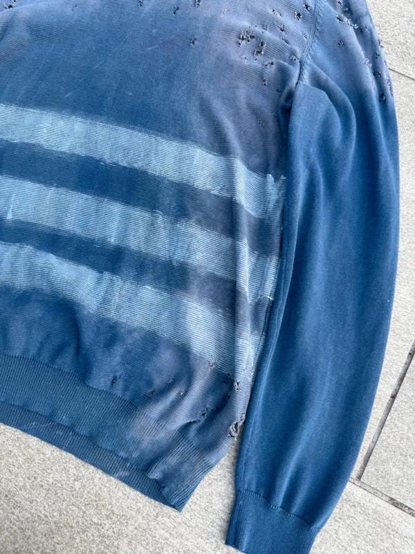 Revivvd Custom Distressed Knit Jumper