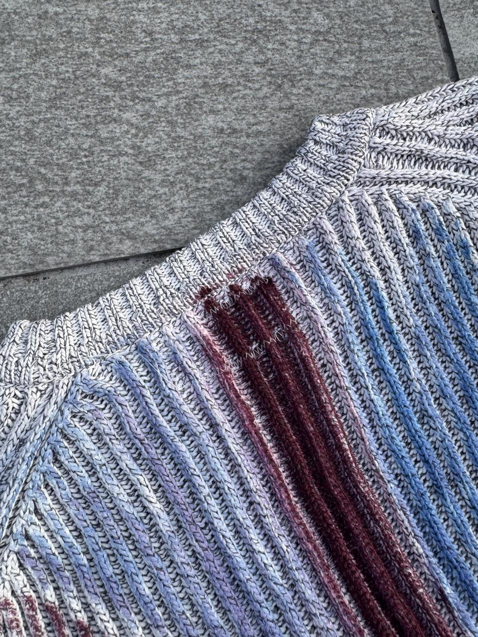 [revivvd] Union Jack Rib Knit Jumper – Size S