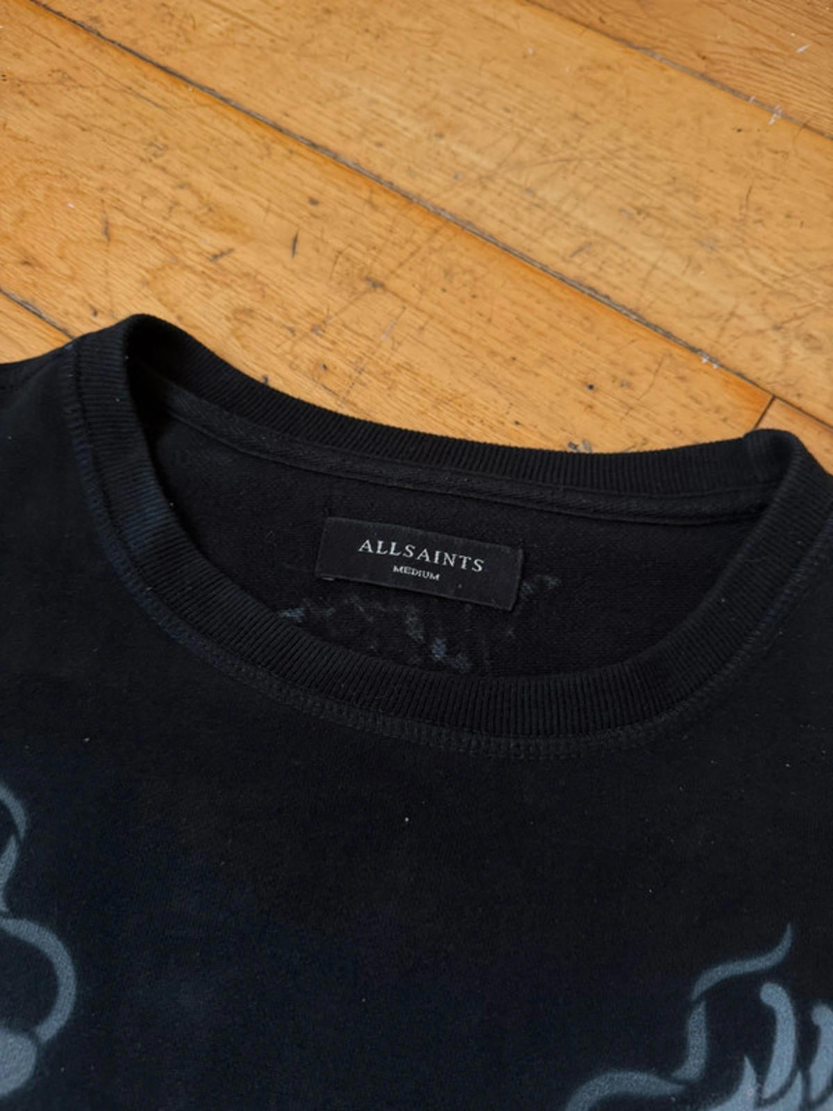 Custom airbrushed all saints dragon sweatshirt