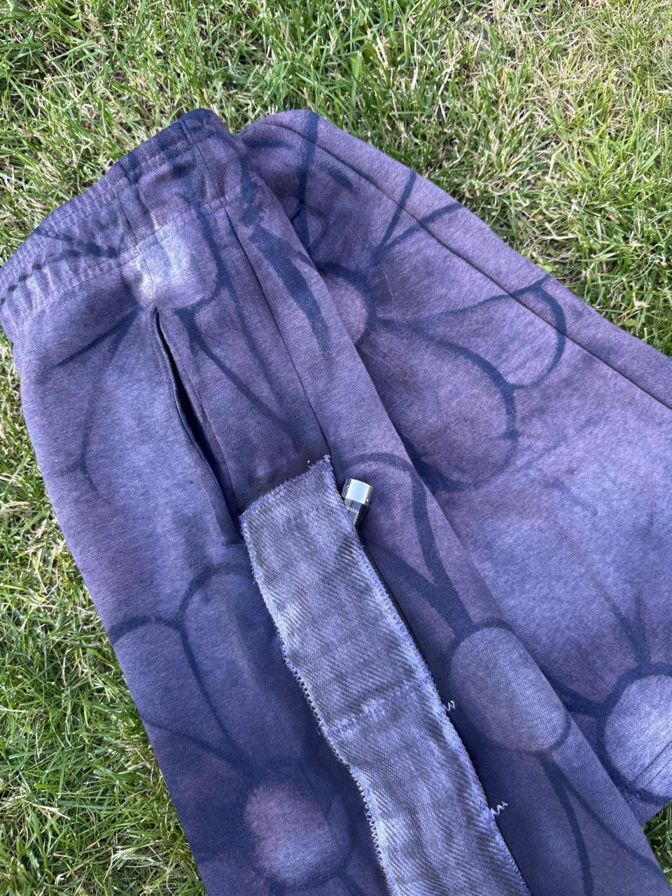 Revivvd Custom – Floral Utility Sweat Shorts