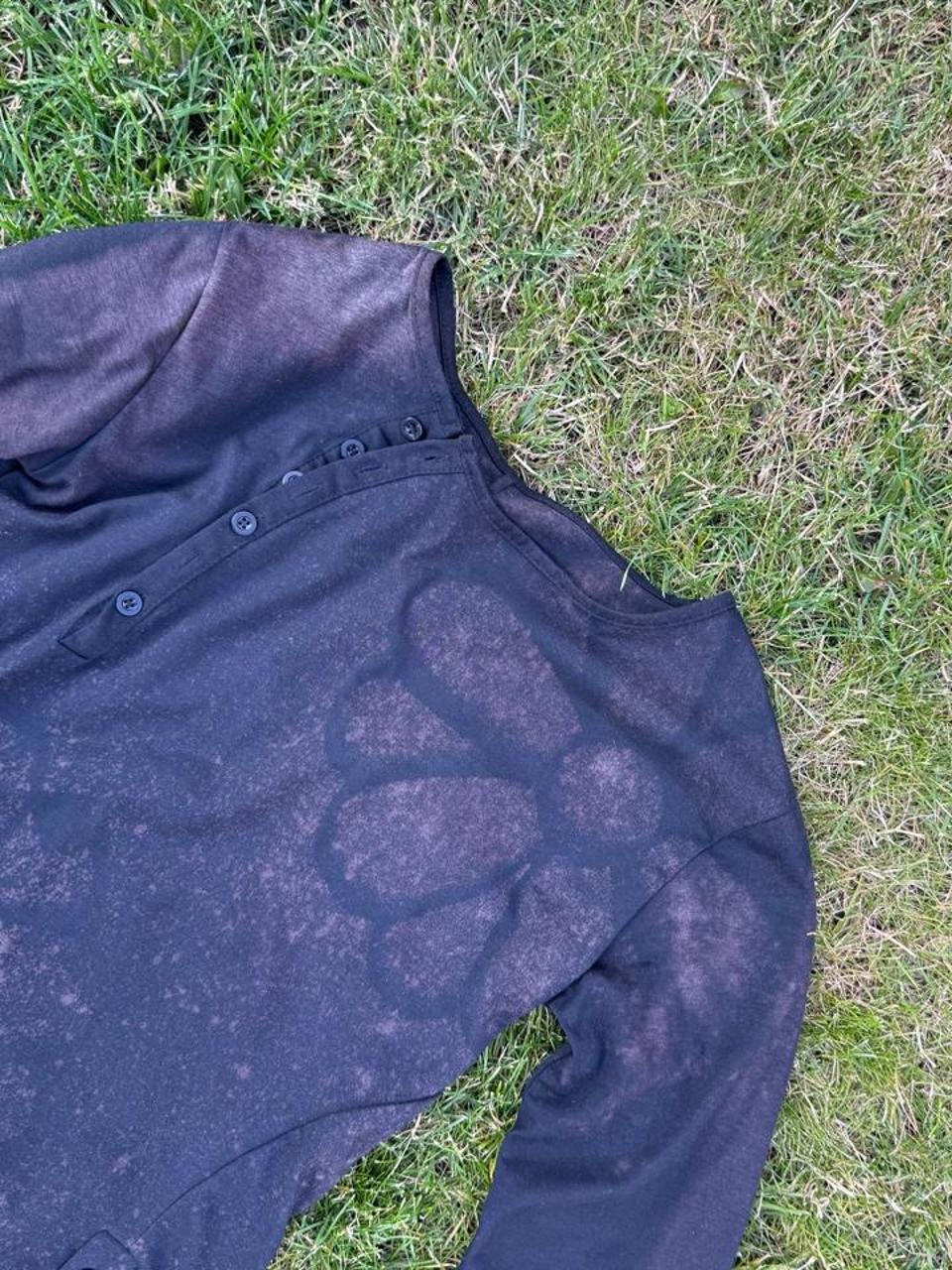 Revivvd Custom – Floral Bleach Long Sleeve