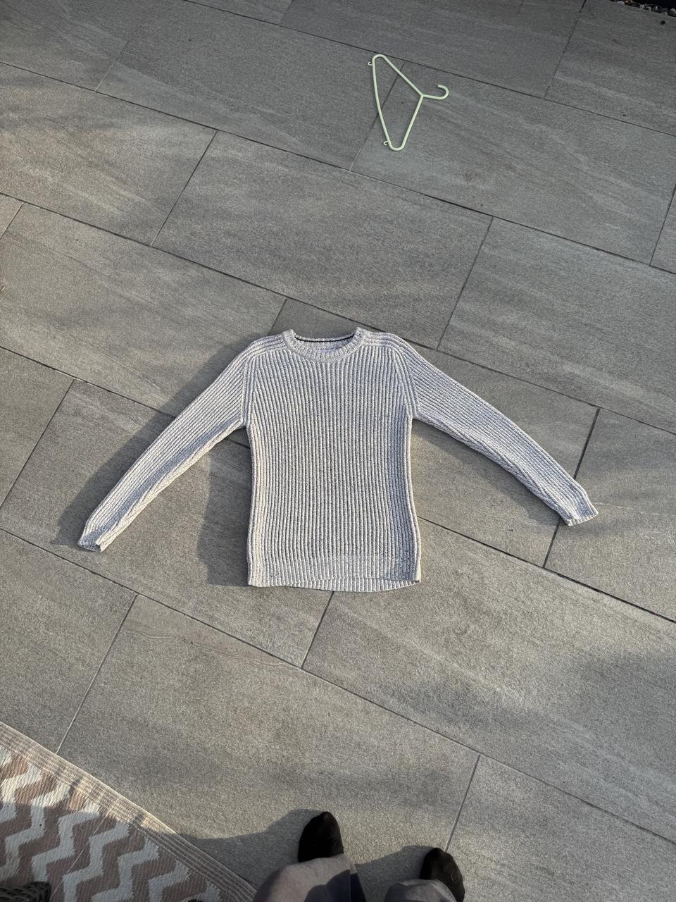 [revivvd] Union Jack Rib Knit Jumper – Size S