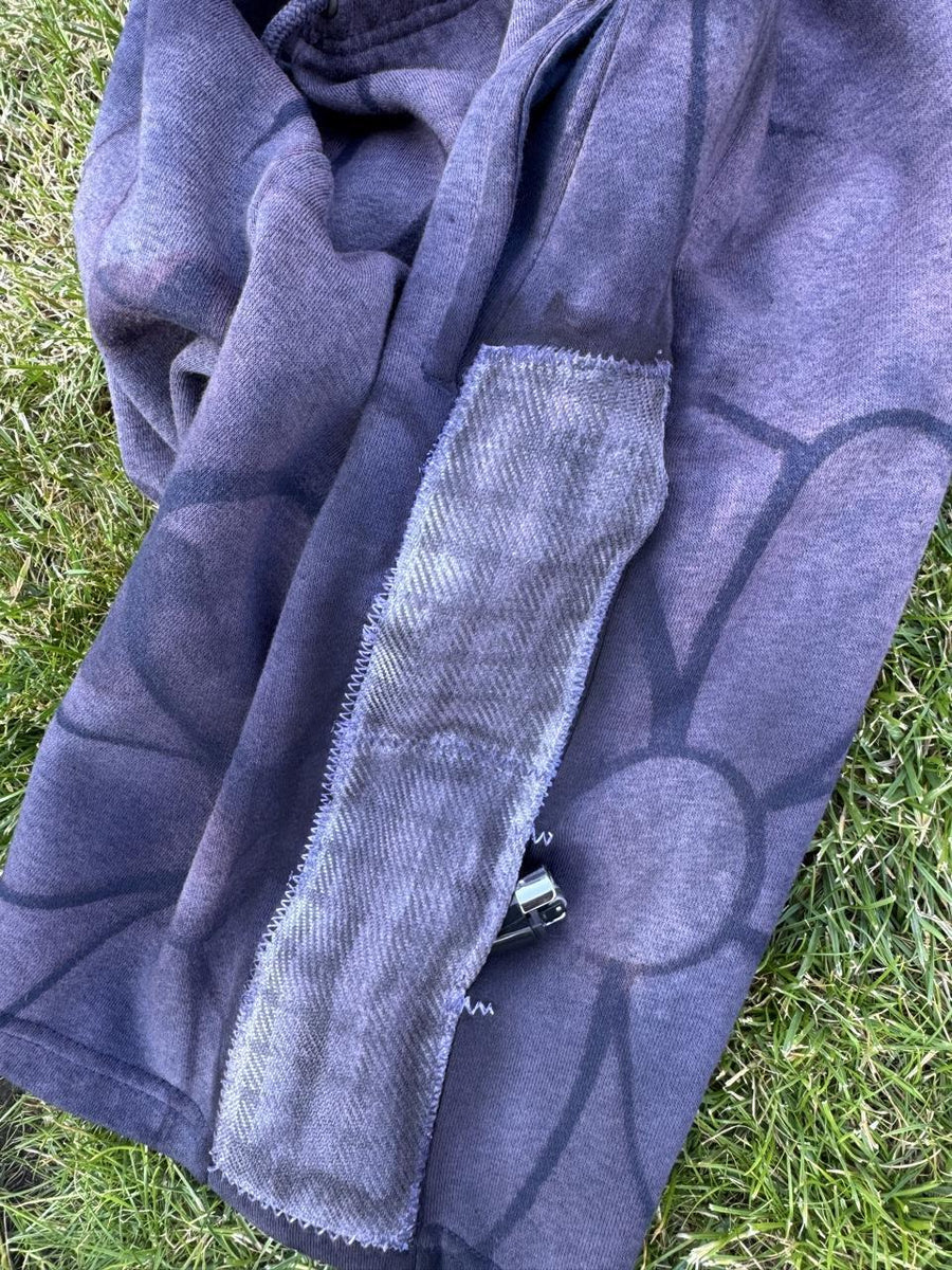 Revivvd Custom – Floral Utility Sweat Shorts