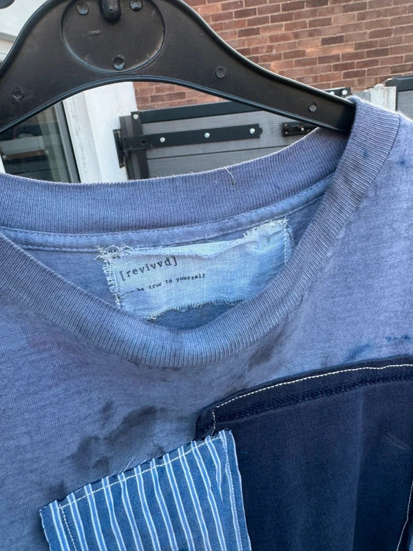 Revivvd Custom Reworked Patchwork T-Shirt