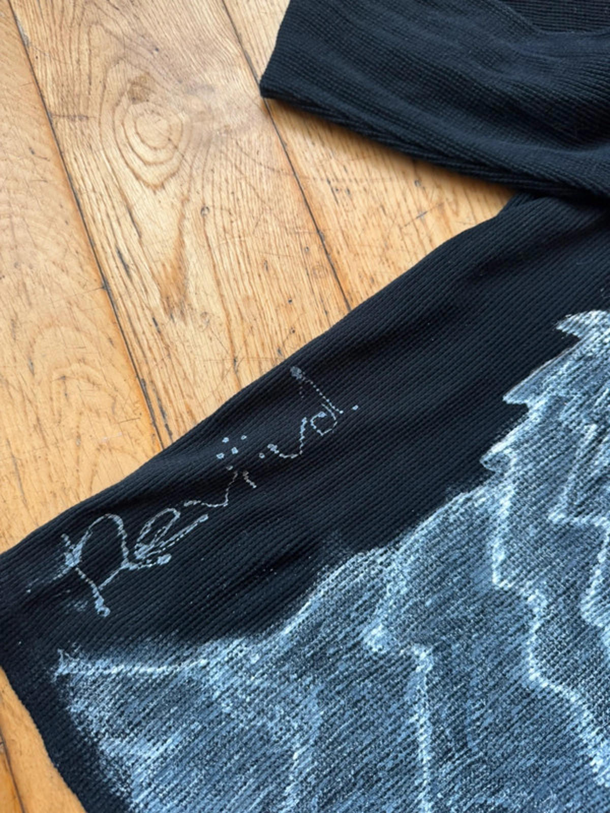 Custom painted GAP sweatshirt dragon design