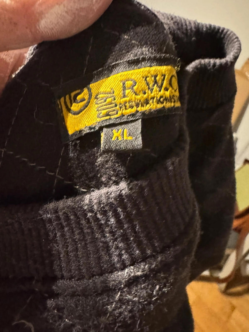 Custom black tiger jumper