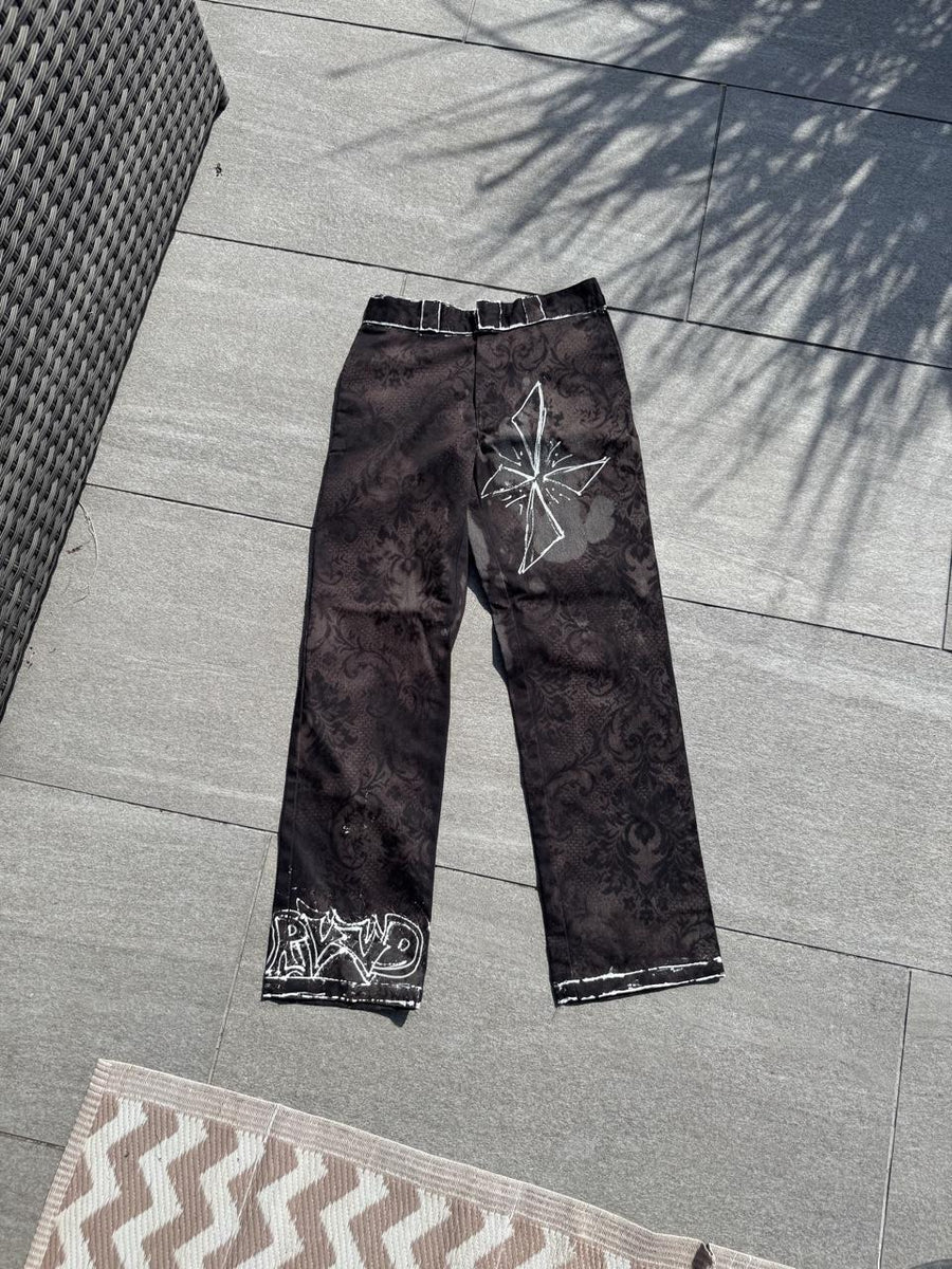 revivvd Custom Dickies 874 Trousers – Waist 32