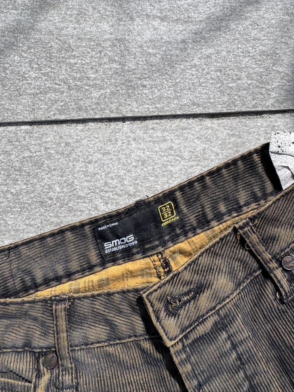 revivvd Custom Smog Bleached Corduroy Trousers – 32x32