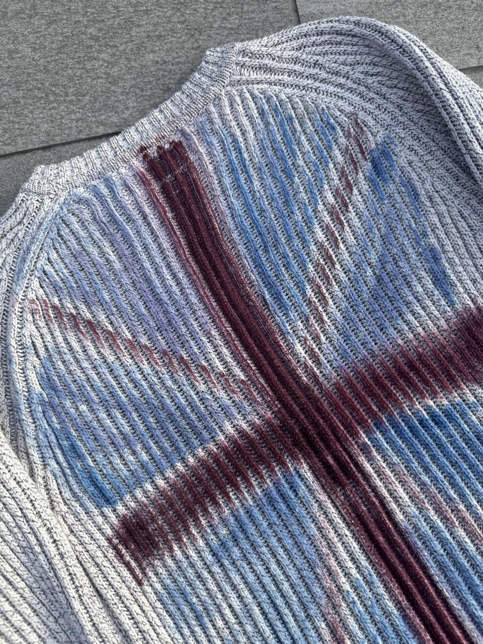 [revivvd] Union Jack Rib Knit Jumper – Size S