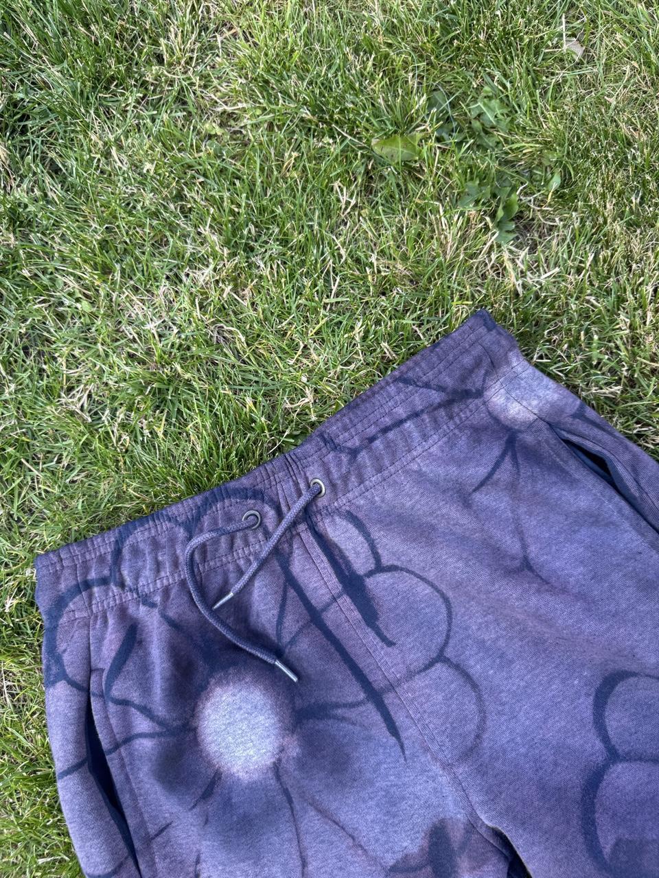 Revivvd Custom – Floral Utility Sweat Shorts