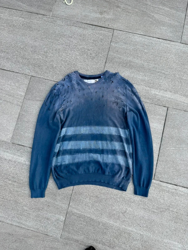 Revivvd Custom Distressed Knit Jumper