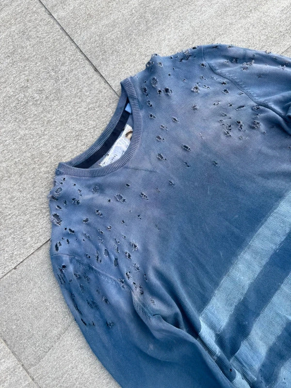 Revivvd Custom Distressed Knit Jumper